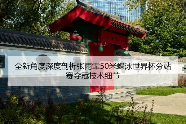 全新角度深度剖析张雨霏50米蝶泳世界杯分站赛夺冠技术细节